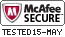 Secure tested 10-May