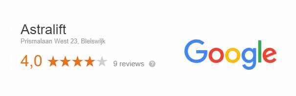 afbeelding 22 van reviews van Google over astralift
