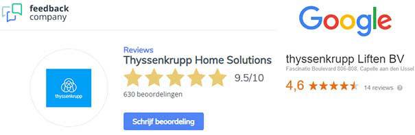 afbeelding 20 van reviews van Google over Thyssenkrupp