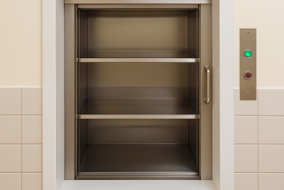 Dumbell of hotel lift