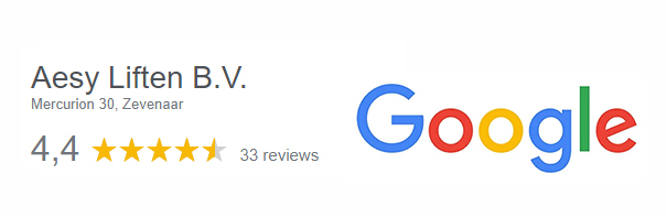 afbeelding  Google reviews over Aesyliften